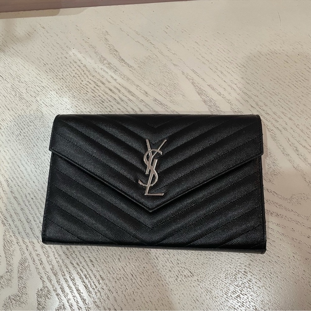 Saint Laurent monogram silver ❤️ - Picture 3 of 4